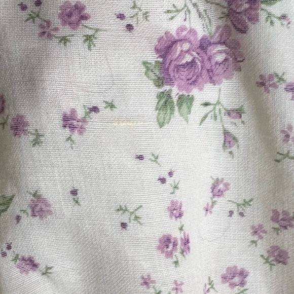 70s Sylvia Ann Prairie Dress Floral Boho Maxi Dress - Picture 8 of 15